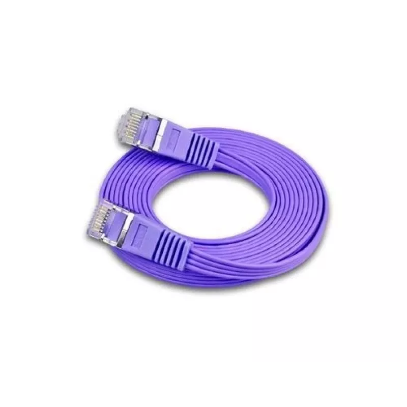 Wirewin Triotronik Cat6 U/FTP Cable de parcheo Slim, 10 m, violeta PKW-STP-SLIM-KAT6 10.0 VT