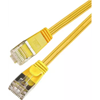 Wirewin SLIM S6 15 GE - Cable de parcheo Cat.6 SLIM, STP(PIMF), 15 m, amarillo PKW-STP-SLIM-KAT6 15.0 GE