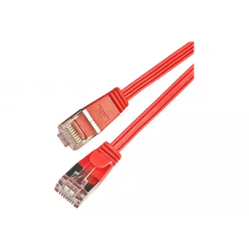Wirewin Triotronik PKW-STP-SLIM-KAT6 20,0 RT Cat6 U/FTP cable de parcheo Ethernet Slim, RJ45 macho a macho, 20 m, negro