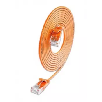 Wirewin SLIM Cat.6A 10 Gigabit U/UTP cable de parcheo Slim, 0,1 m, naranja SLIM-L-UU-K6A 0.1 OR