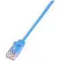 Wirewin Triotronik PKW-LIGHT-K6 1.0 BL Cat6 UTP cable de parcheo Ethernet, conector RJ45 macho a macho, 1 m, azul