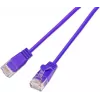 Wirewin SLIM KAT6A 10 Gigabit Light cable de parcheo, U/UTP, Ø 3,6 mm, violeta, 0,15 m (SLIM-L-UU-K6A 0.15 VT)