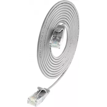 Wirewin SLIM UL6 5 GR - Cable Cat.6 SLIM-Light U/UTP 5,0 m gris (PKW-LIGHT-K6 5.0)