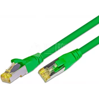 Wirewin Cable de parcheo Cat.6a S/FTP RJ45 0,5 m verde 10 Gbps 500 MHz AWG26 PKW-PIMF-KAT6A 0.5 GN