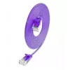 Wirewin SLIM KAT6A Cable de parcheo Light 10 Gigabit U/UTP Ø 3,6 mm violeta 1,5 m SLIM-L-UU-K6A 1.5 VT