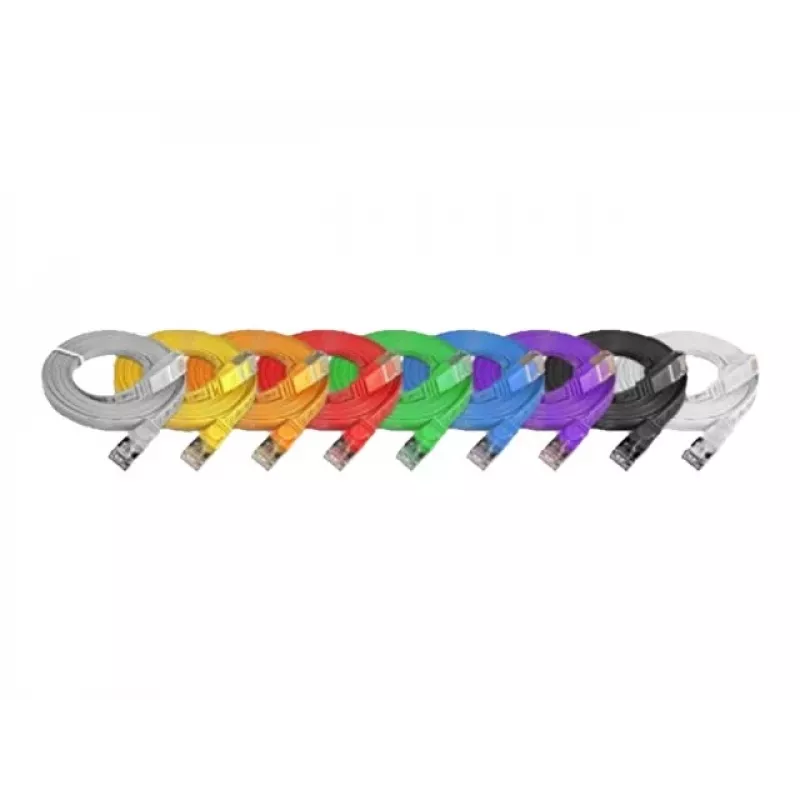 Wirewin Triotronik Cable de parcheo Ethernet Slim Cat6 U/FTP 2m conector RJ45 macho a macho cobre violeta PKW-STP-SLIM-KAT6 2.0 VT
