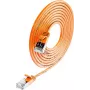 Wirewin Triotronik PKW-LIGHT-STP-K6 0,15 OR Cable de parcheo Cat6 F/FTP conector RJ-45 macho a macho 0,15 m naranja