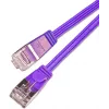 Wirewin Triotronik PKW-STP-SLIM-KAT6 25.0 VT Cat6 U/FTP Slim Cable de conexión, RJ45 macho a macho, 10/100/1000Base-T, violeta