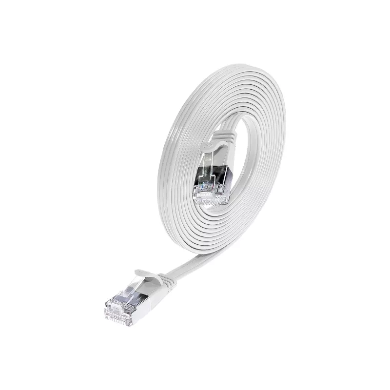 Wirewin SLIM S6 25 WS - Cable de parcheo SLIM Cat.6 STP (PIMF) 25 m blanco (PKW-STP-SLIM-KAT6 25.0 WS)