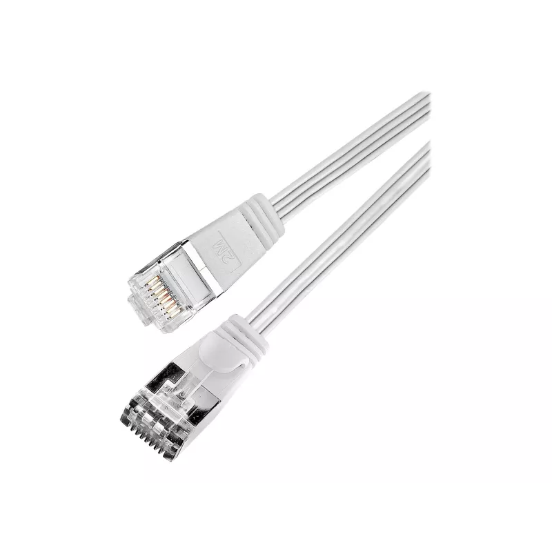 Wirewin SLIM S6 25 WS - Cable de parcheo SLIM Cat.6 STP (PIMF) 25 m blanco (PKW-STP-SLIM-KAT6 25.0 WS)