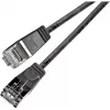 Wirewin Triotronik PKW-LIGHT-STP-K6 1.0 SW Cable de parcheo Cat6 STP conector RJ-45 macho a macho 1m negro