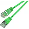 Wirewin Triotronik PKW-LIGHT-STP-K6 2.0 GN Cable de parcheo Ethernet apantallado Cat6 2 m verde