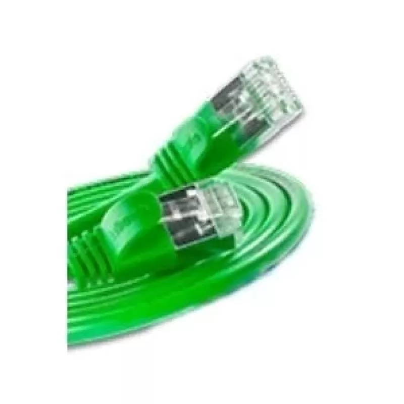 Wirewin Triotronik Cable de parcheo U/UTP Cat6 0,5m verde PKW-LIGHT-K6 0.5 GN