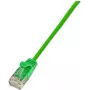 Wirewin SLIM SL6 20 GN - Cable de red Cat.6 U/FTP Slim-Light, 20 m, verde PKW-LIGHT-STP-K6 20.0 GN