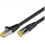 Wirewin PKW-PIMF-KAT6A 1.0 SW Cable de red Cat6a S/FTP, 1 m, negro