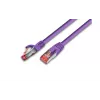 Wirewin PKW-PIMF-KAT6A 0.5 VI Cable de red 0,25 m Cat6a S/FTP (S-STP) violeta