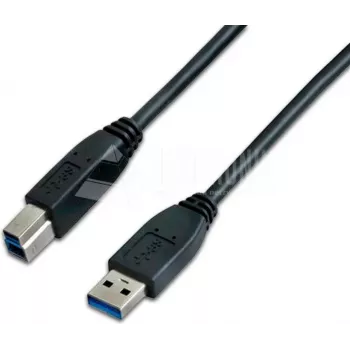Wirewin Cable USB 3.0 A-B 5 m negro USB 3.0 A-B MM 5.0 SW