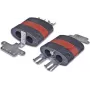 Optotec Set de juntas de silicona termorretráctil para entrada de cables para 2 cables (12-20mm), oval FTTx (FOCUS-ODCKIT-CCSO-2X20)