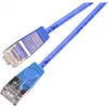 Wirewin Triotronik PKW-LIGHT-STP-K6 10.0 BL Cable de red Cat6 STP, conector RJ-45 macho a macho, 10 m, azul