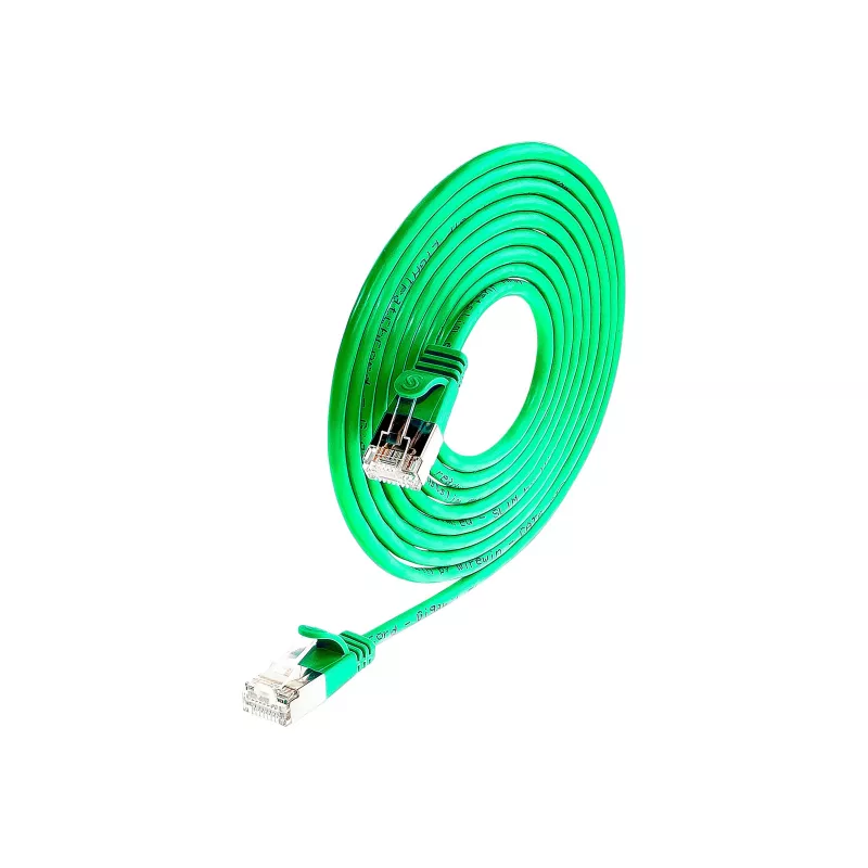 Wirewin Triotronik PKW-LIGHT-STP-K6 5.0 GN Cable de red Cat6 STP, conector RJ-45 a conector RJ-45, 5 m, verde
