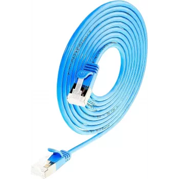 Wirewin Cable de red Cat 6a U/FTP Slim, 1,5 m, azul PKW-LIGHT-STP-K6A 1.5 BL