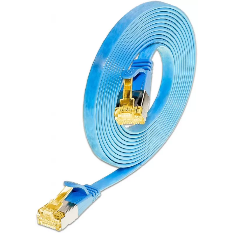 Wirewin Cable de red Cat 6a U/FTP Slim, 1,5 m, azul PKW-LIGHT-STP-K6A 1.5 BL