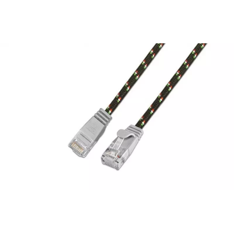 Wirewin SLIM UT6 10 GR - Cable Cat.6 Slim Tough, U/UTP, 10 m, gris (PKW-TOUGH-K6 10.0)