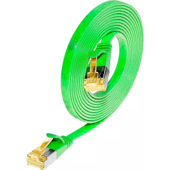 Wirewin SLIM Cable de red Cat6a U/FTP, RJ45, 2 m, verde PKW-STP-SLIM-K6A 2.0 GN