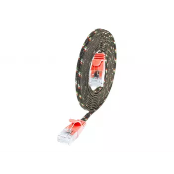 Wirewin PKW-TOUGH-K6 10.0 RT - Cable de red Cat.6 Slim Tough, U/UTP, 10 m, rojo