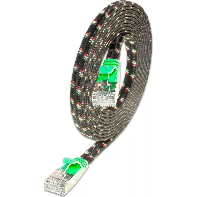 Wirewin Cable de red Cat.6 SLIM-Tough F/FTP 0,25 m verde PKW-TOUGH-STP-K6 0.25 GN