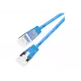 Wirewin Light Cable de red redondo U/FTP Cat 6a azul 5,0 m fino flexible PoE PKW-LIGHT-STP-K6A 5.0 BL