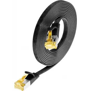 Wirewin Cable de red Cat6a U/FTP Slim RJ45 1,5 m negro PKW-STP-SLIM-K6A 1.5 SW