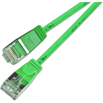 Wirewin Light Cable de red redondo U/FTP Cat 6a verde 0,5 m fino flexible PoE PKW-LIGHT-STP-K6A 0.5 GN