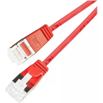 Wirewin cable de red Light redondo U/FTP Cat 6a rojo 1,5 m Slim flexible PoE (PKW-LIGHT-STP-K6A 1.5 RT)