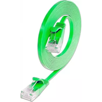 Wirewin SLIM U6 1.5 GN - Cat.6 cable de red Slim, U/UTP, 1,5 m, verde PKW-SLIM-KAT6 1.5 GN
