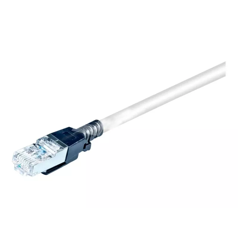 Wirewin PKW-SL-SFTP-KAT6A 1.0 SW Cat6a cable de red S/FTP, 1 m, gris