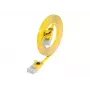 Wirewin Cat.6 cable de red Slim U/UTP, 15 m, amarillo PKW-SLIM-KAT6 15.0 GE