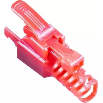 Wirewin MOD SL KAT6A STP 10 RT conector RJ-45, Cat.6A, STP, sin herramientas, rojo, pack de 10