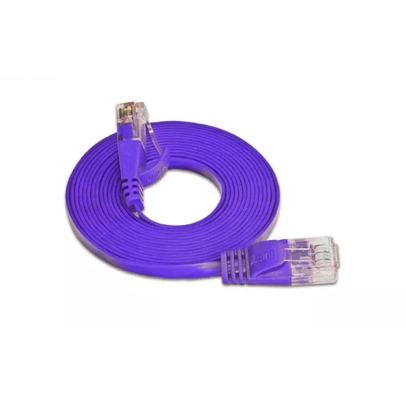 Wirewin SLIM Cat6 cable de red U/UTP, violeta, 15 m PKW-SLIM-KAT6 15.0 VT