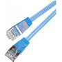 Wirewin Cat.6 cable de red SLIM, STP(PIMF), 0,1 m, azul PKW-STP-SLIM-KAT6 0.1 BL