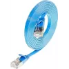 Wirewin Cat.6 cable de red SLIM, STP(PIMF), 0,1 m, azul PKW-STP-SLIM-KAT6 0.1 BL