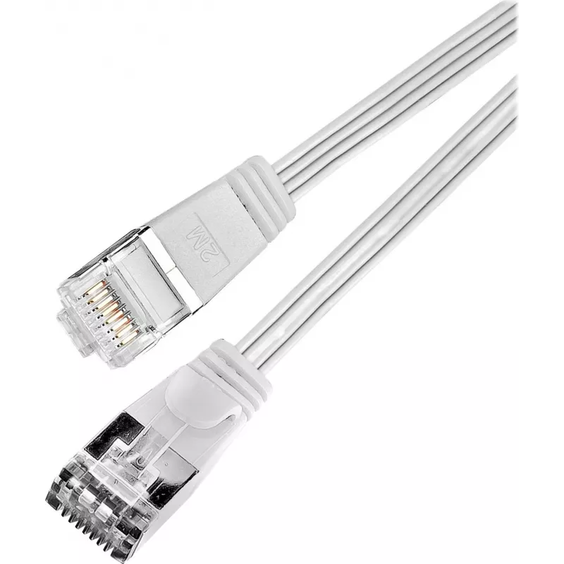Wirewin Triotronik PKW-STP-SLIM-KAT6 0,1 WS - Cat6 cable de red Ethernet Slim U/FTP, 0,1 m, blanco