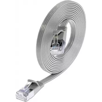 Wirewin Triotronik 0,15 m Cat6 cable de red Ethernet Slim U/FTP, conector RJ45 macho a macho, gris PKW-STP-SLIM-KAT6 0.15