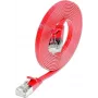 Wirewin Triotronik 0,15 m Cat6 cable de red Ethernet Slim U/FTP, rojo PKW-STP-SLIM-KAT6 0.15 RT