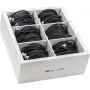 Wirewin SLIM-LS-K6A 3.0 BK 36 - 10 Gigabit Cat6a cable de red Ethernet Slim, 3 m, negro, pack de 36