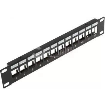Wirewin panel ciego para 12 módulos keystone, 10