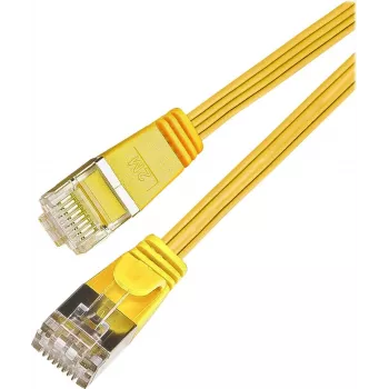 Wirewin Triotronik Cat6 U/FTP cable de red Ethernet Slim, 3 m, amarillo PKW-STP-SLIM-KAT6 3.0 GE