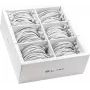 Wirewin SLIM-LS-K6A 1.5 WT 60 - cable de red Slim Cat.6A, U/FTP, 1,5 m, blanco, pack de 60