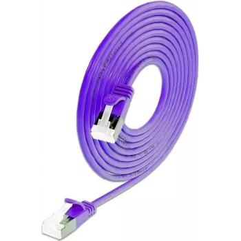 Wirewin Cat.6A 10 Gigabit cable de red Slim U/FTP, 0,25 m, violeta PKW-LIGHT-STP-K6A 0.25 VT
