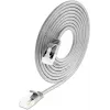 Wirewin SLIM-LS-K6A 0,15 50 cable de red Ethernet Slim Cat6A, 0,15 m, U/FTP, gris, pack de 50